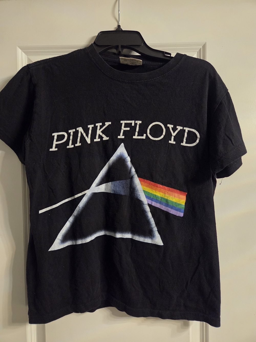 Pink Floyd Black Graphic Tee for Kids Vintage